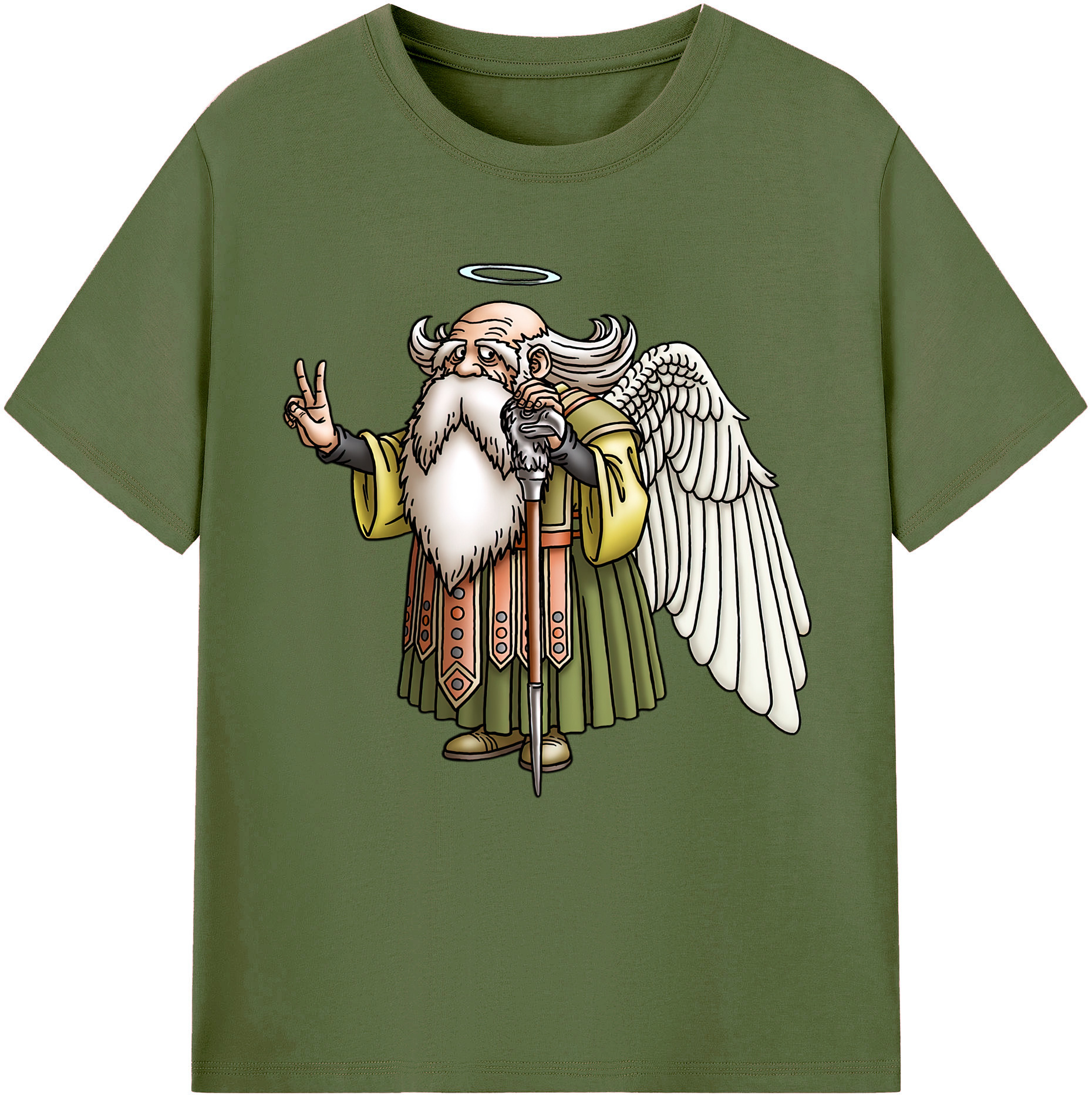 （画像用） ドラゴンクエスト Doragon Kuesuto Dragon Quest 綿100％半袖Tシャツ（フロントプリント）